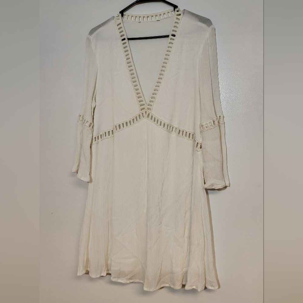 White Hippy Dress